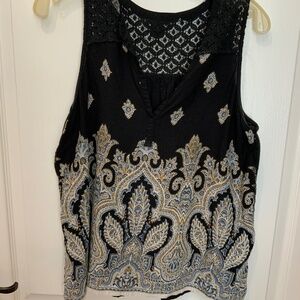 Dressy Top for Special Occasion Yet summery Lucky, Brand Size L